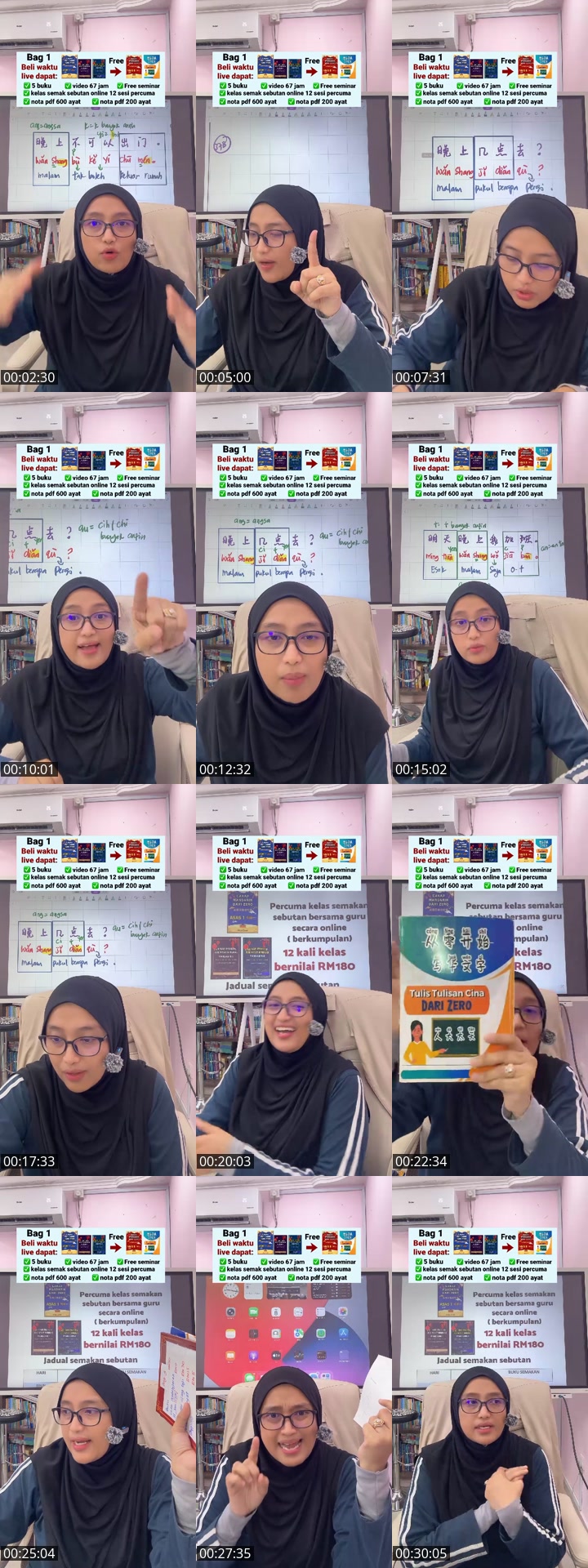 TikTok live: 3 AYAT MUDAH ZERO MANDARIN by @cikgumandarinzazah