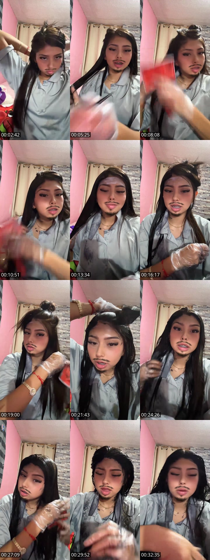 TikTok live: día de pelo by @fosforitogogo