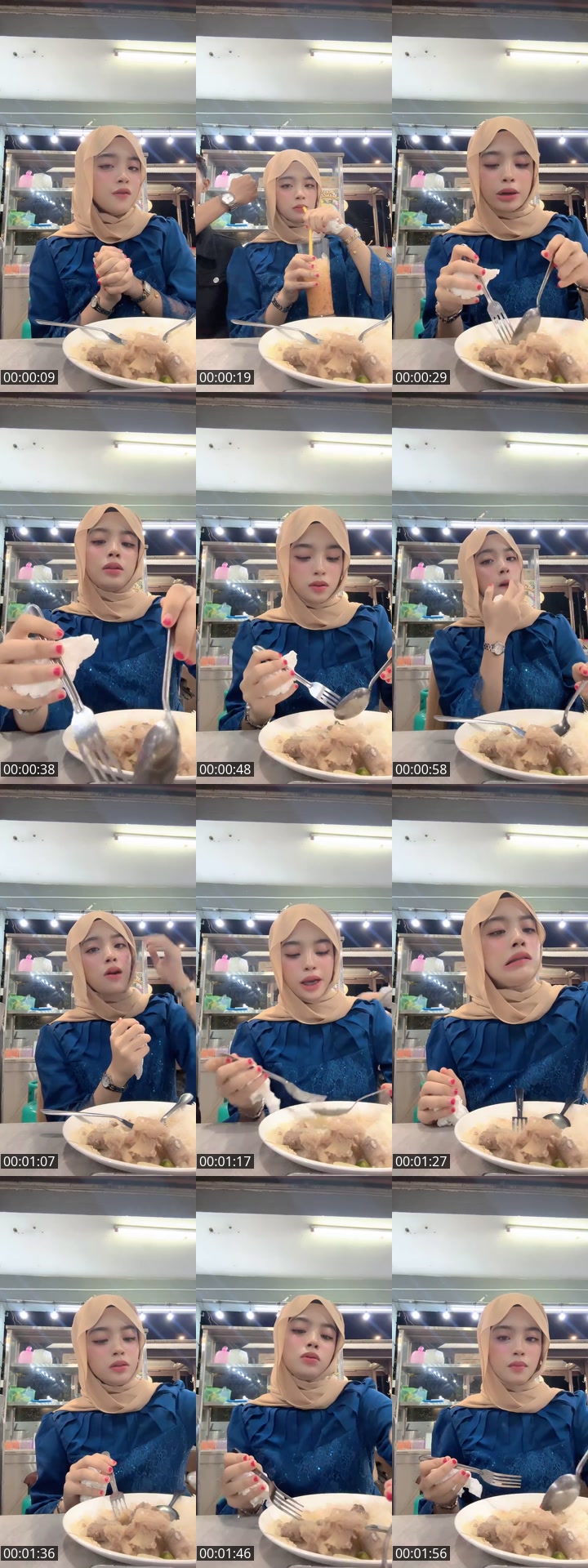 TikTok live: makeup by @userxy244