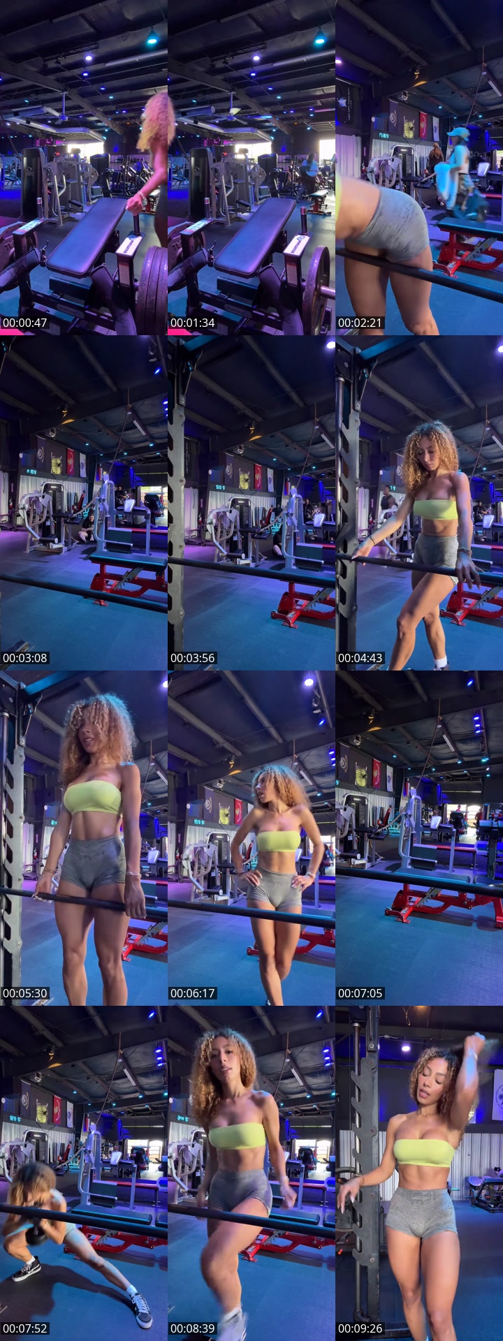 TikTok live: GYM🍑 by @mia.sor