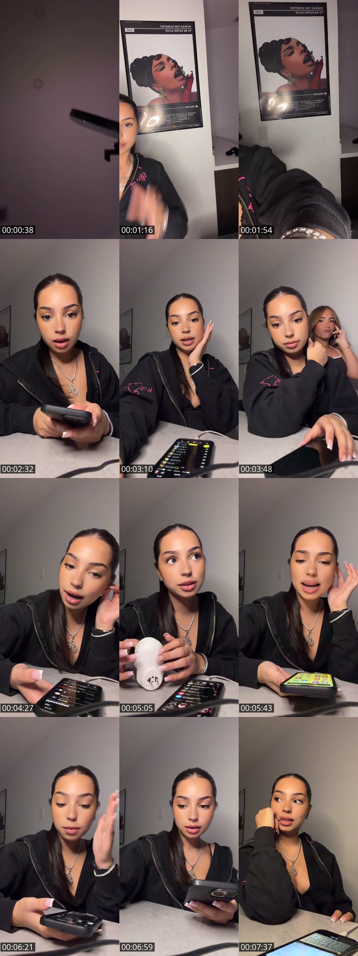 TikTok live: come cook with us💗 by @angiexsantii