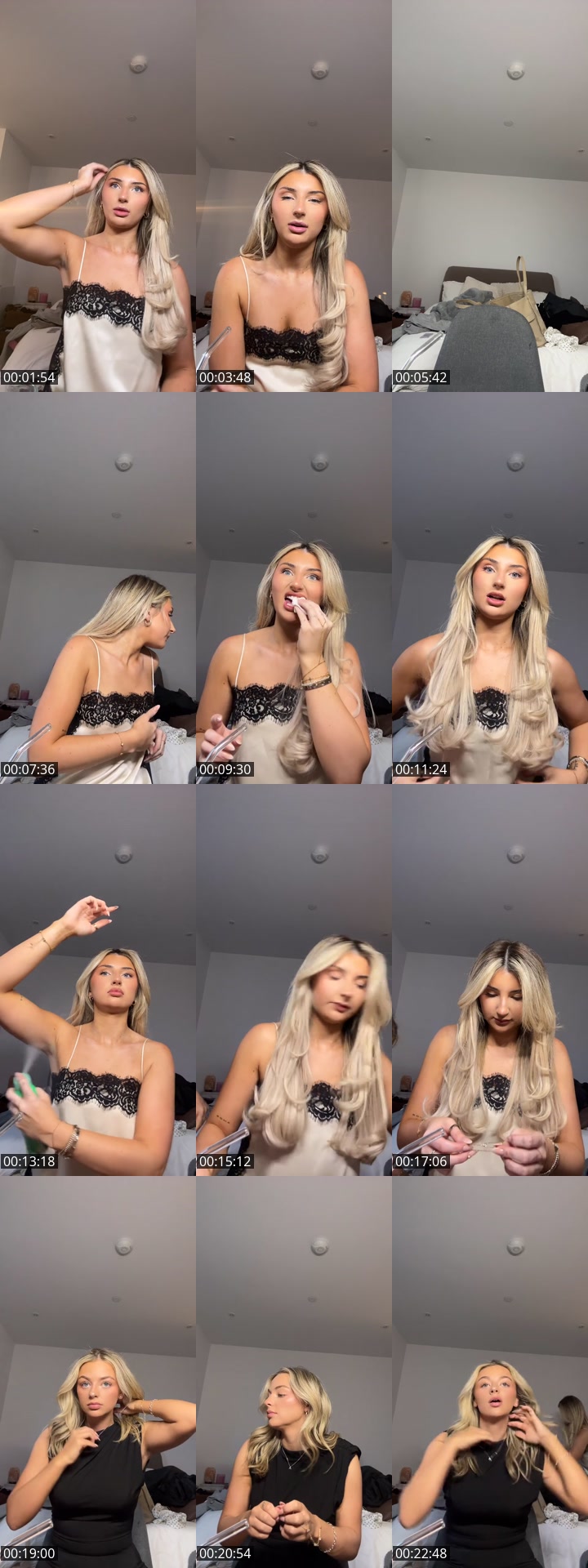 TikTok live: grwm xx by @abbi3louisee