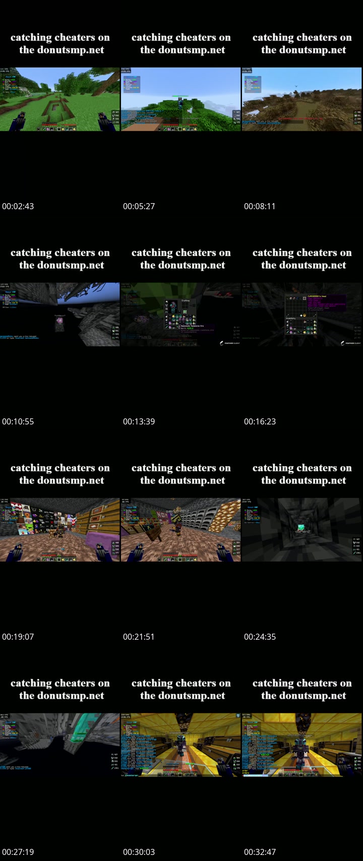 TikTok live: catching cheaters donutsmp by @pastagamer08