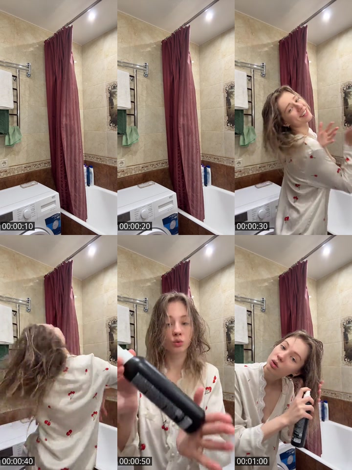 TikTok live: Good morning by @katievienne