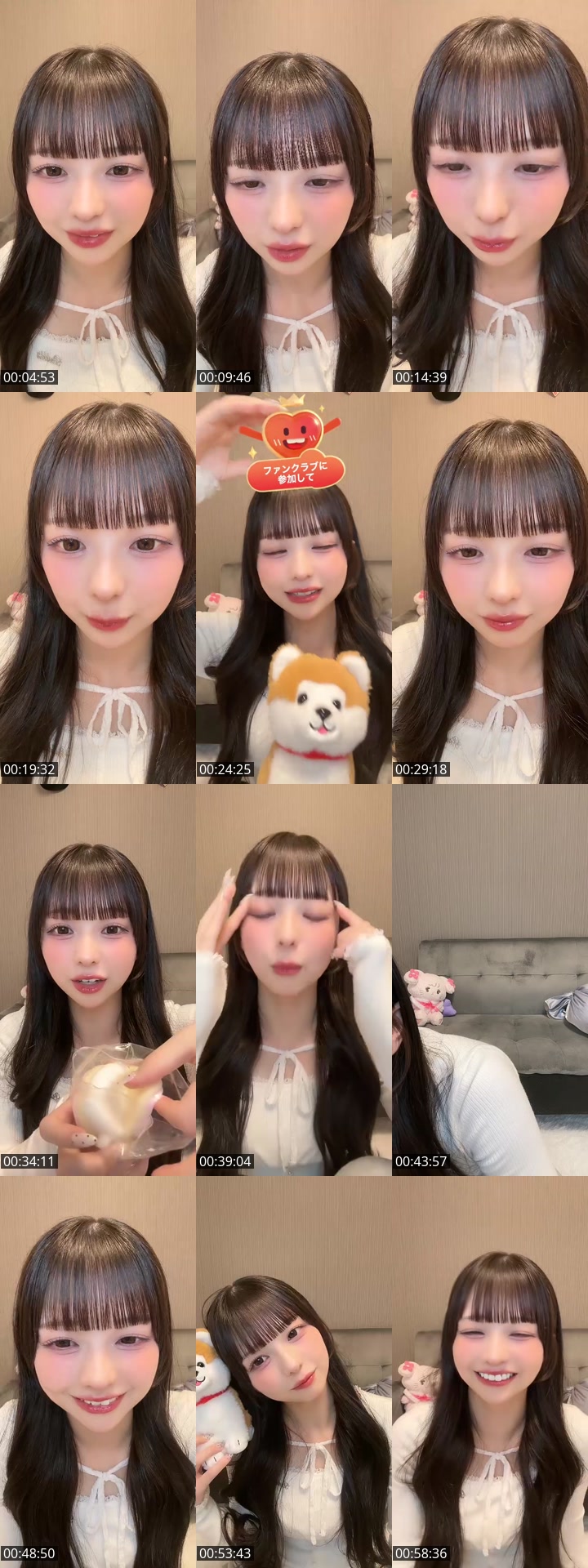 TikTok live: 久しぶりのTiktokライブ💗 by @nozaki__miyuki