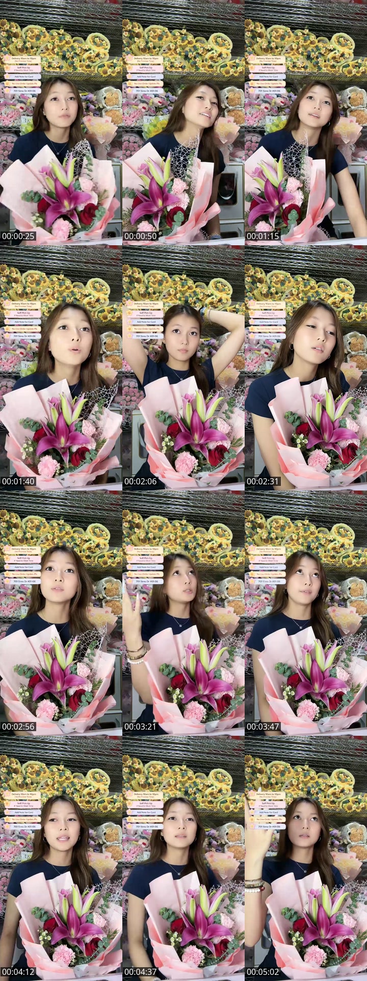 TikTok live: Fresh Flower Sales Mothers Day by @flowershopsg