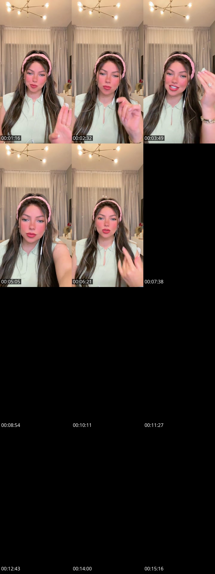 TikTok live: It’s my birthday 🎂🩵 by @_marwahelmy