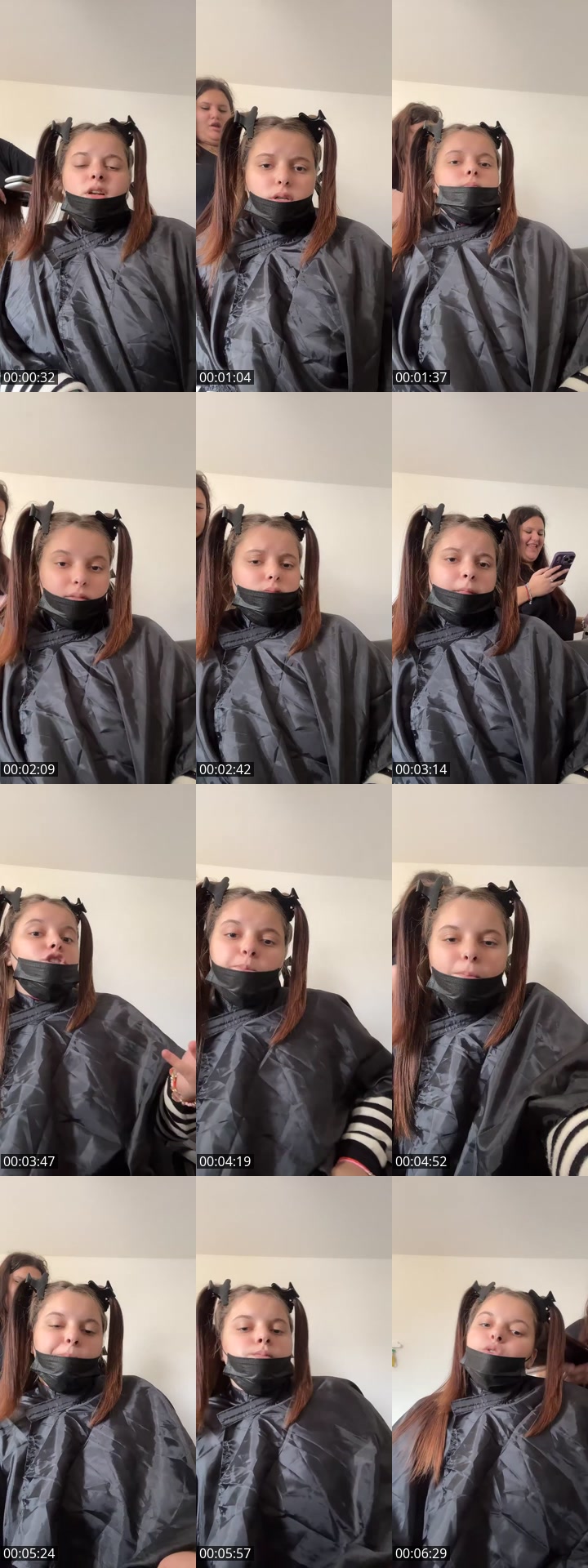 TikTok live: Háganse el alisado con mi amiga by @pusch__martina_