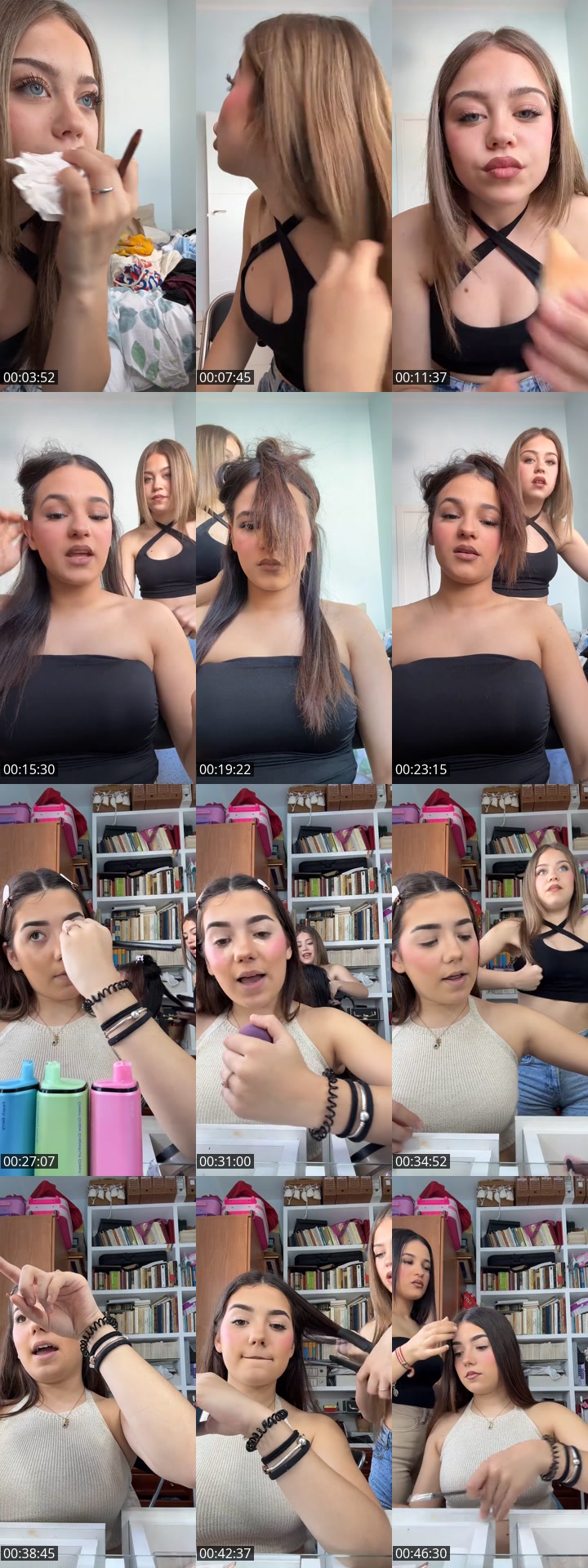 TikTok live: Haciéndonos las uñas by @duotralalala