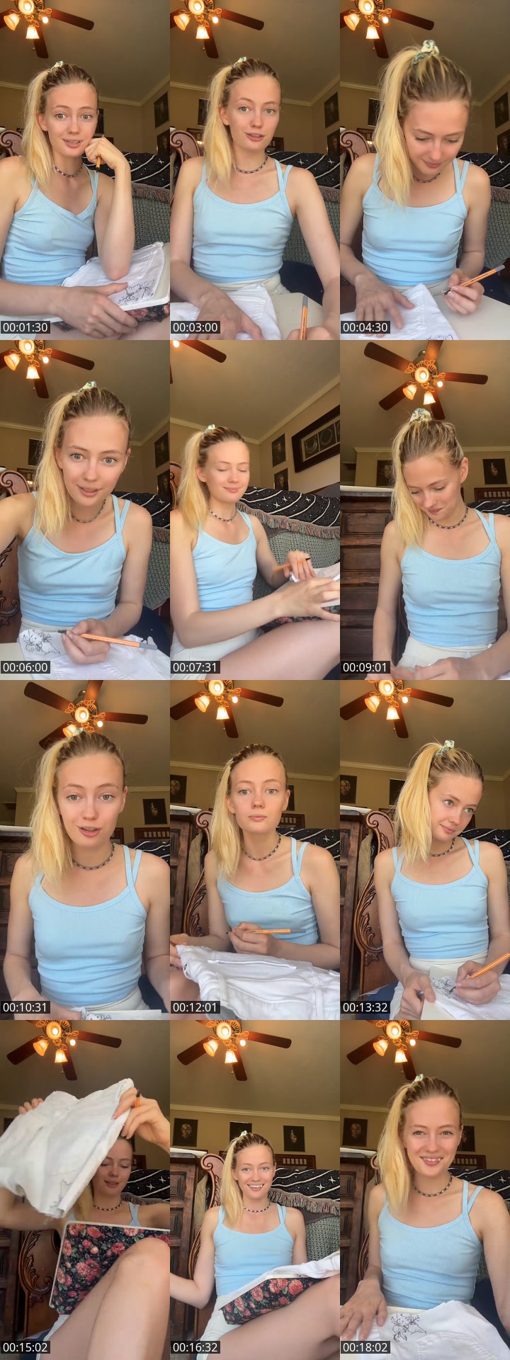 TikTok live: designing!! by @thefangbarbie