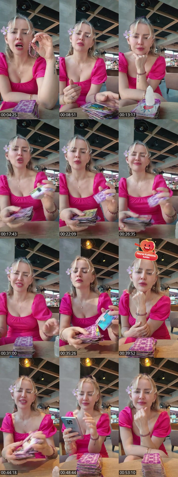 TikTok live: tarot açılımı by @ajnatarot