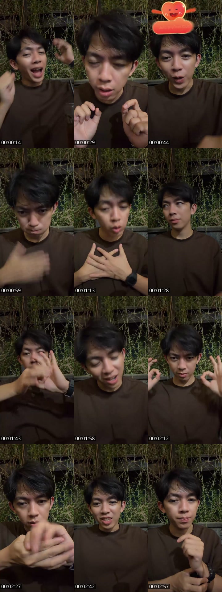 TikTok live: Hallo by @ajizamzami