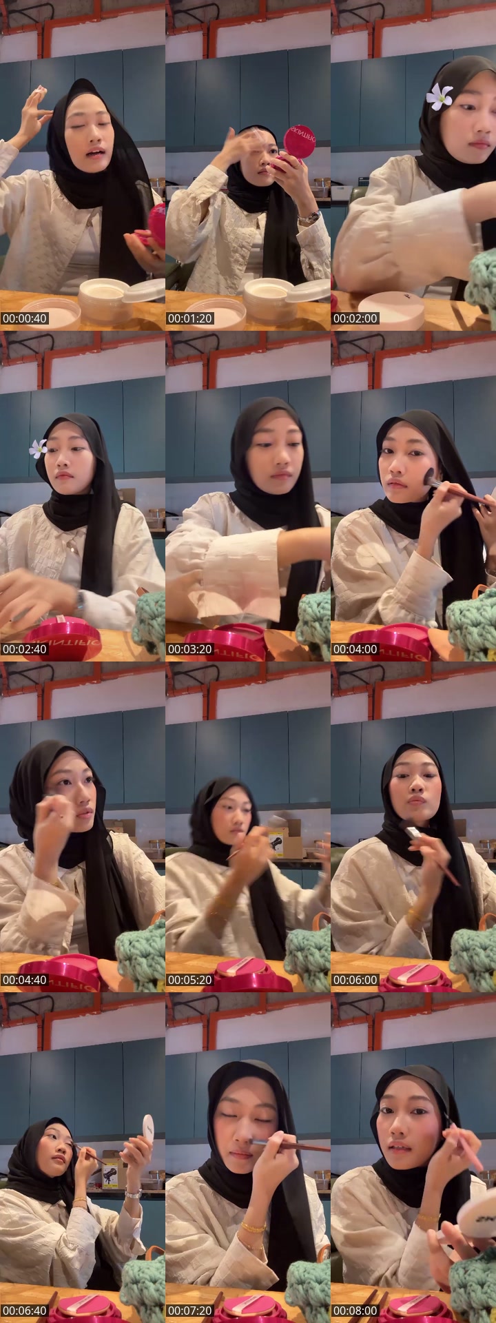 TikTok live: makeup jom by @naqzzzzz