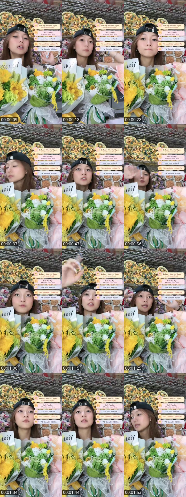 TikTok live: Fresh Flower Sales Mothers Day by @flowershopsg