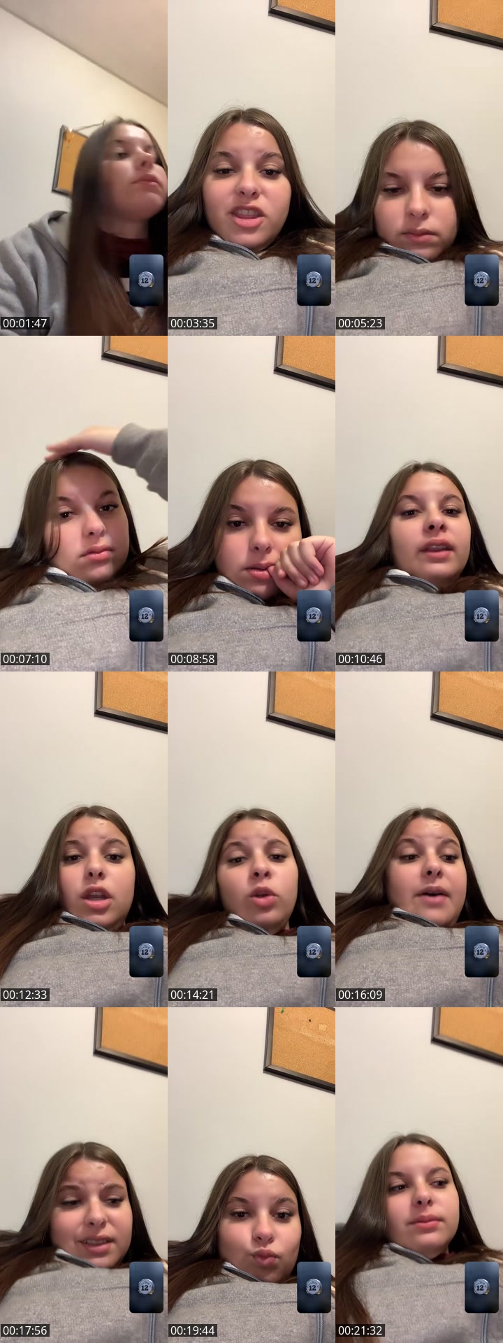 TikTok live: Háganse el alisado con mi amiga by @pusch__martina_