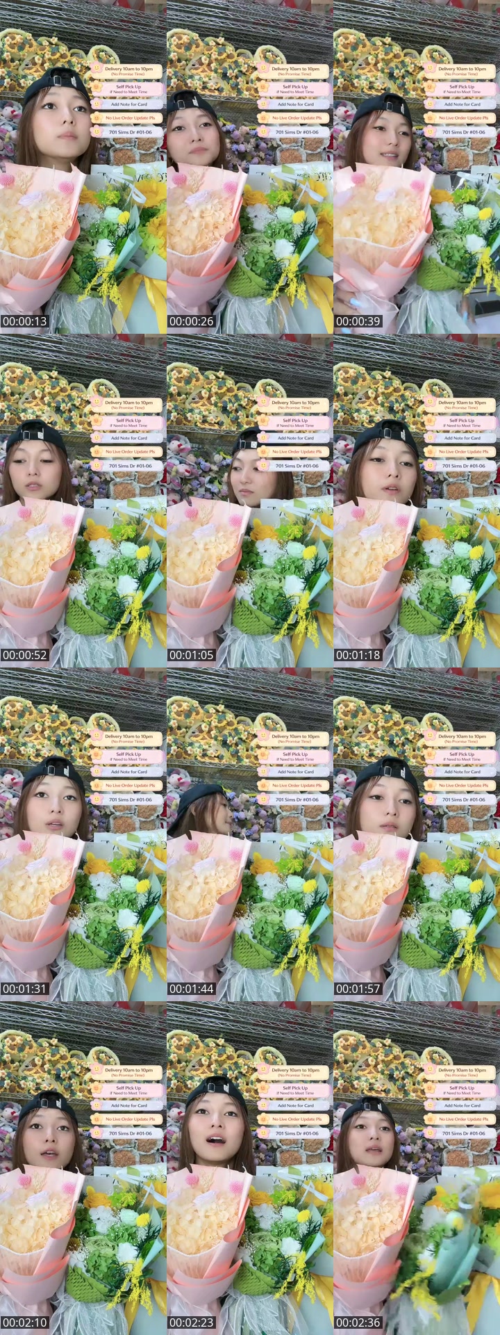 TikTok live: Fresh Flower Sales Mothers Day by @flowershopsg