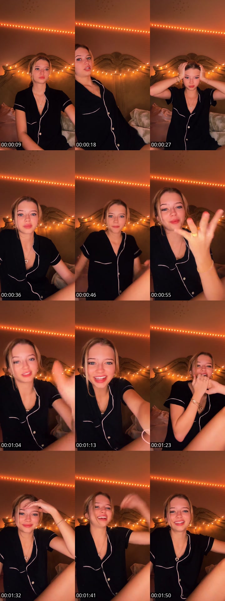 TikTok live: making my website by @party4meee