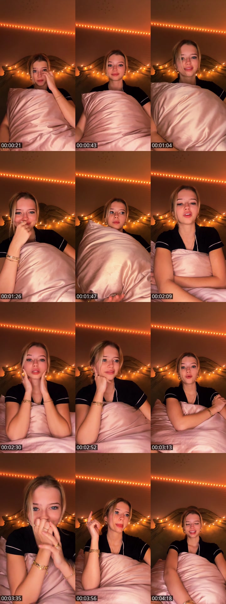 TikTok live: making my website by @party4meee