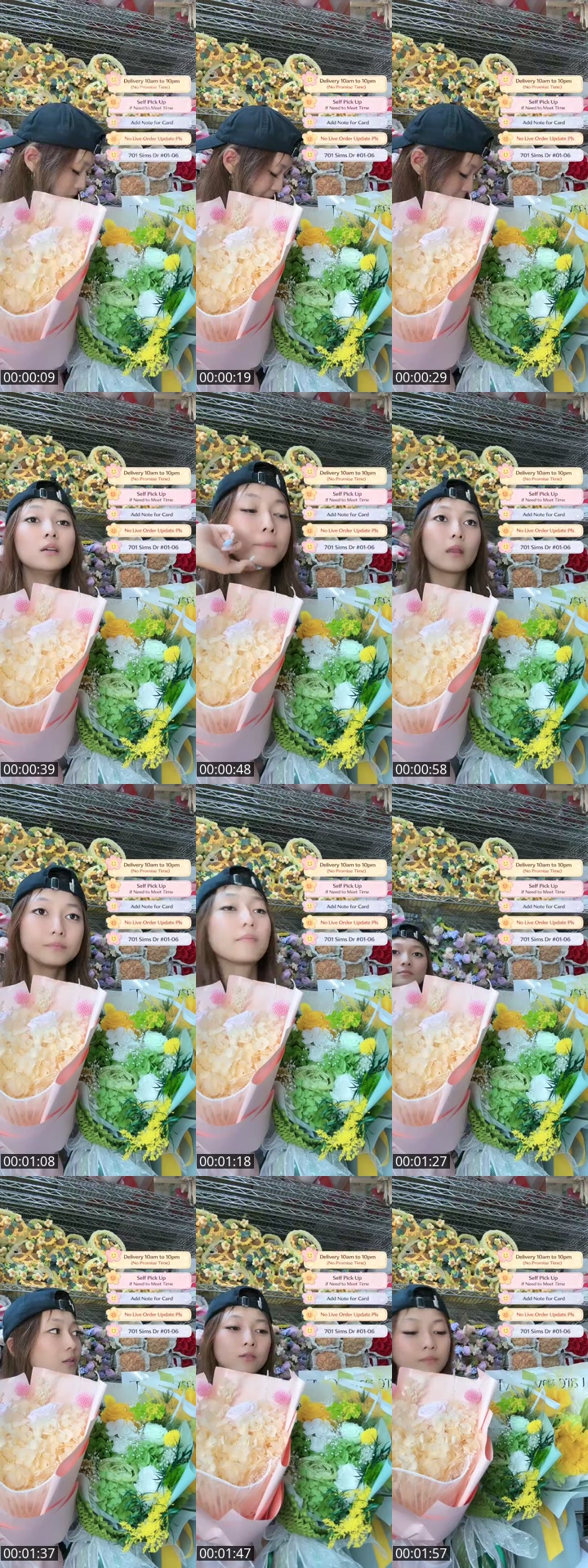 TikTok live: Fresh Flower Sales Mothers Day by @flowershopsg