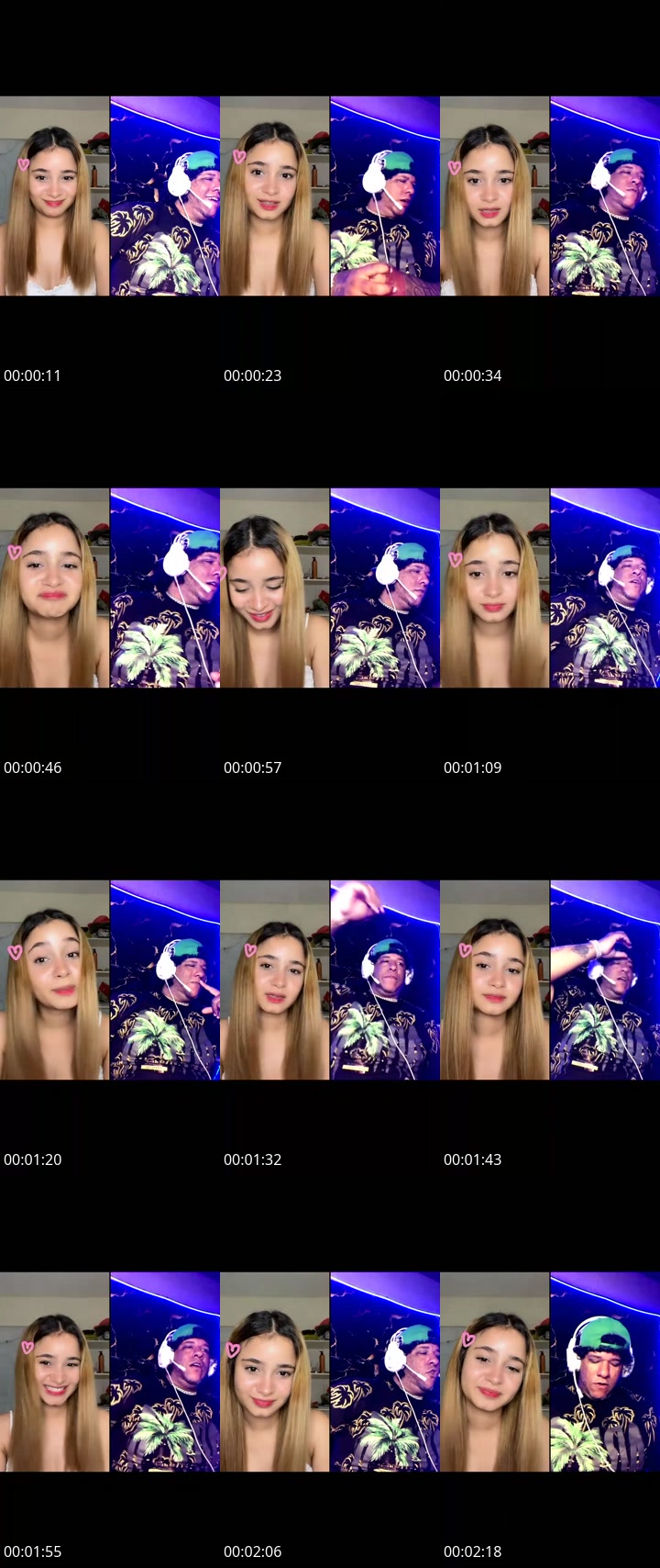@angela_nin TikTok live from 2026-05-10