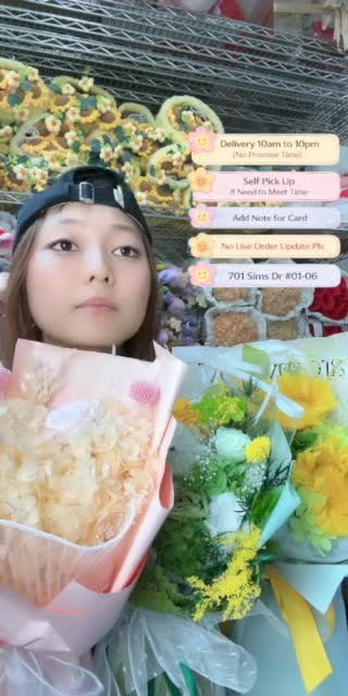 TikTok live: Fresh Flower Sales Mothers Day by @flowershopsg