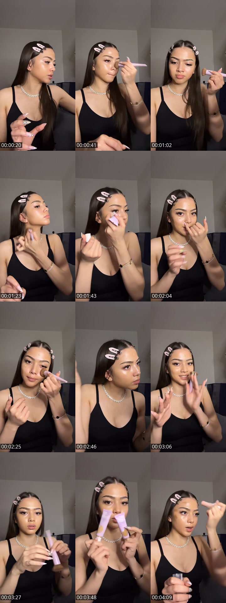 TikTok live: Grwm by @kyrraqq