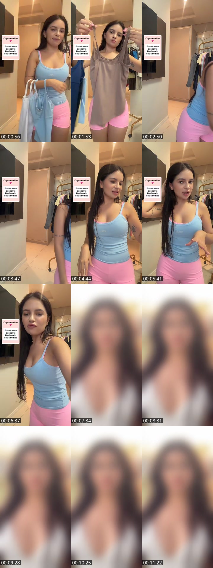 TikTok live: BEM VINDAS, DESCONTO 15% off by @thaynashop