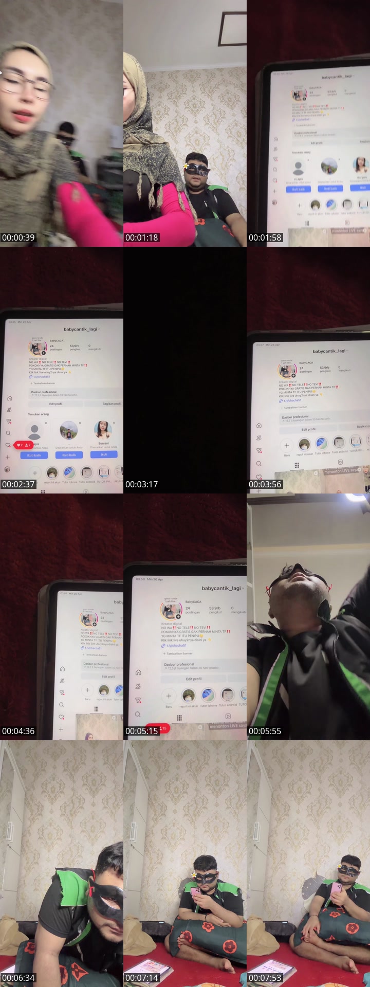 @leeinhere TikTok live from 2026-04-25