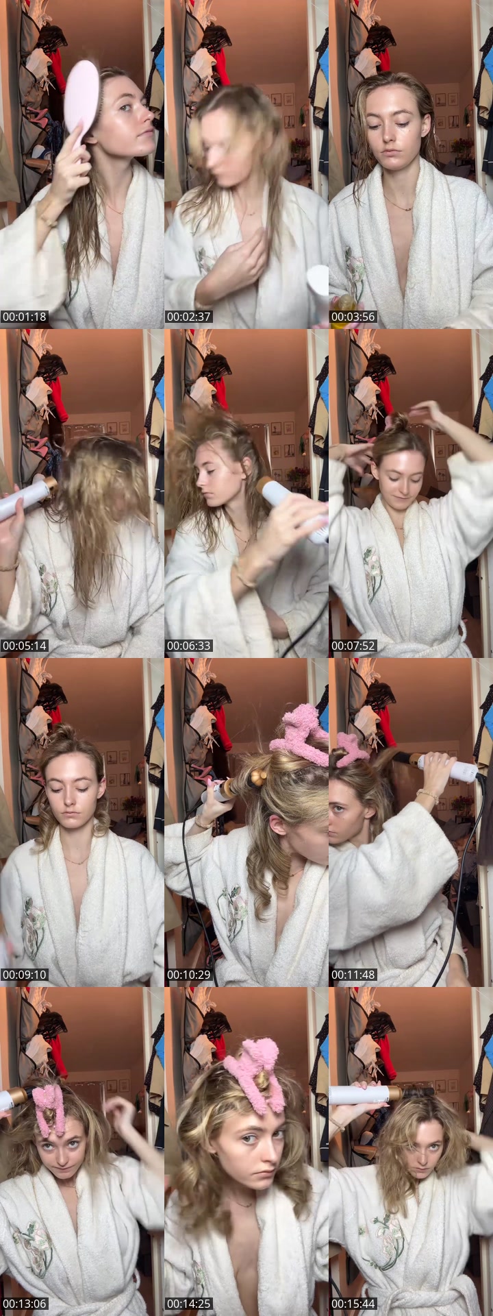 TikTok live: grwm for an event by @chlo_in_nyc