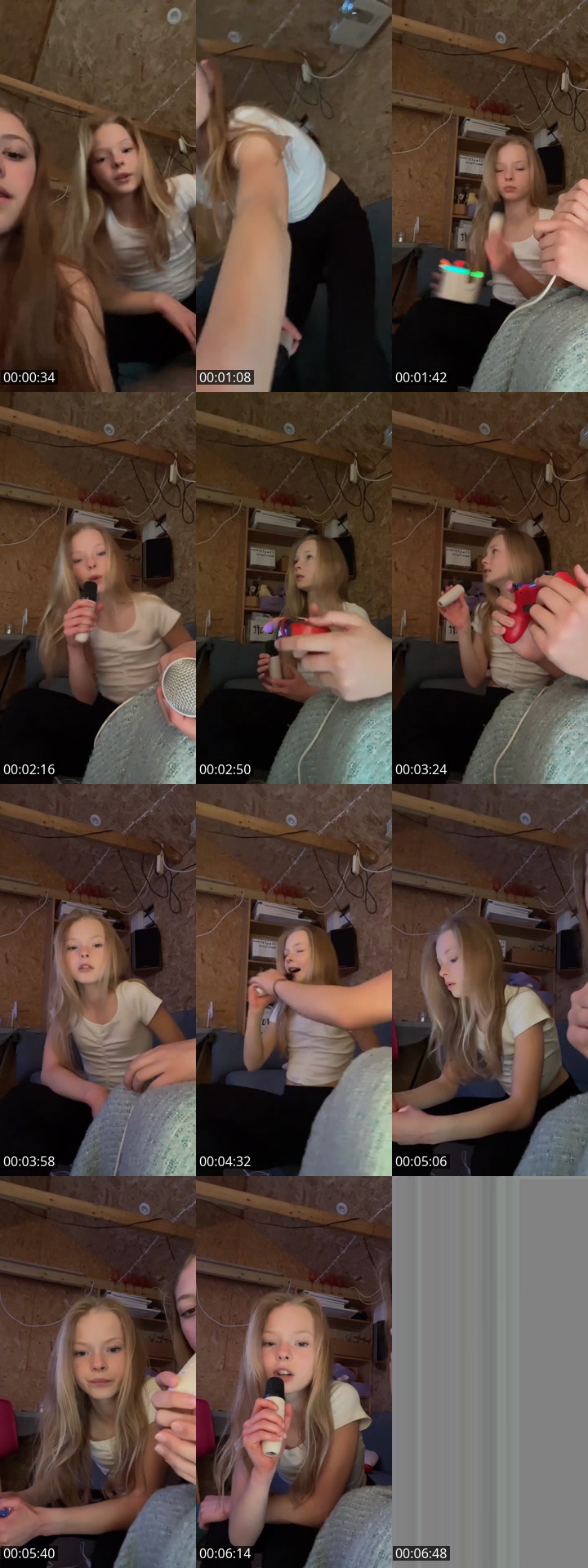 TikTok live: Singing I’m 18+ by @itsyagirls3cret