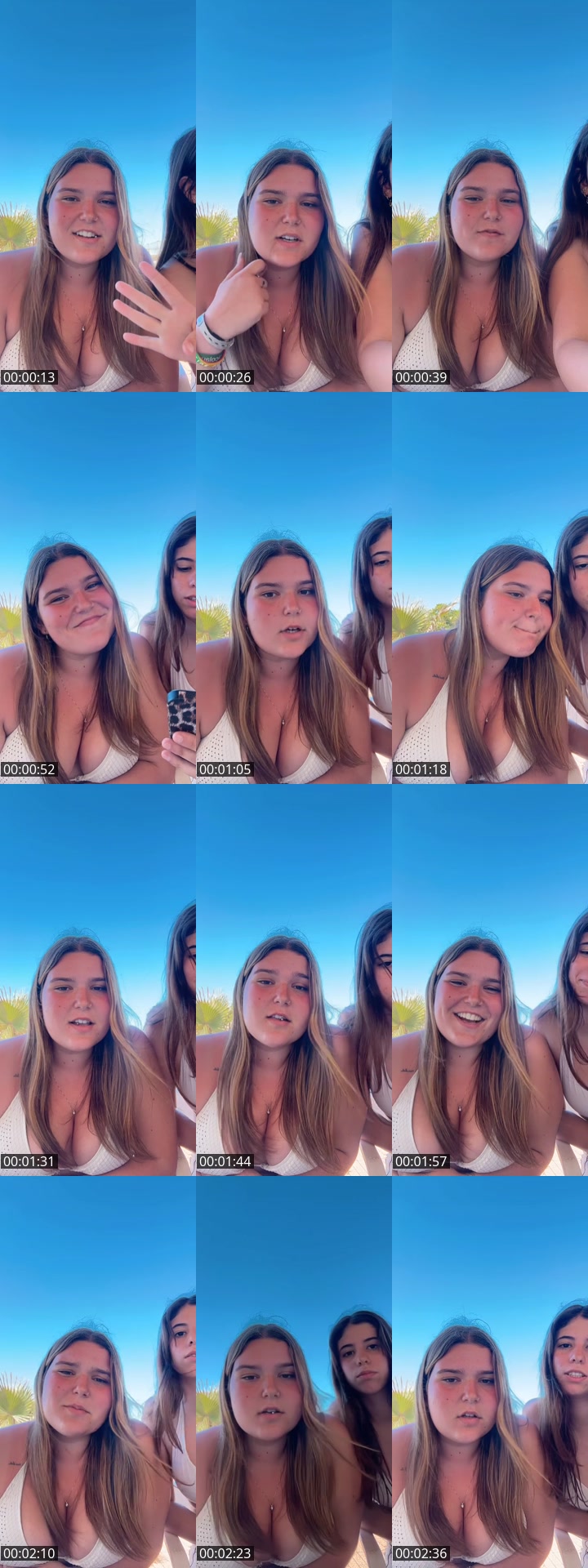 TikTok live: Tik tok siamo al mare by @michellepagnotta