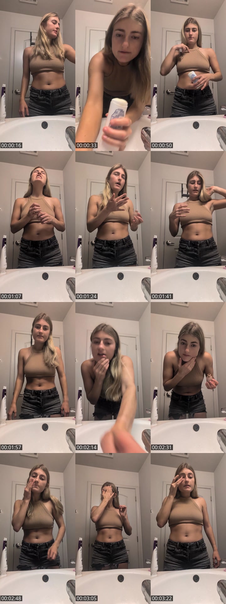 TikTok live: hii by @meganejohnsonmeg