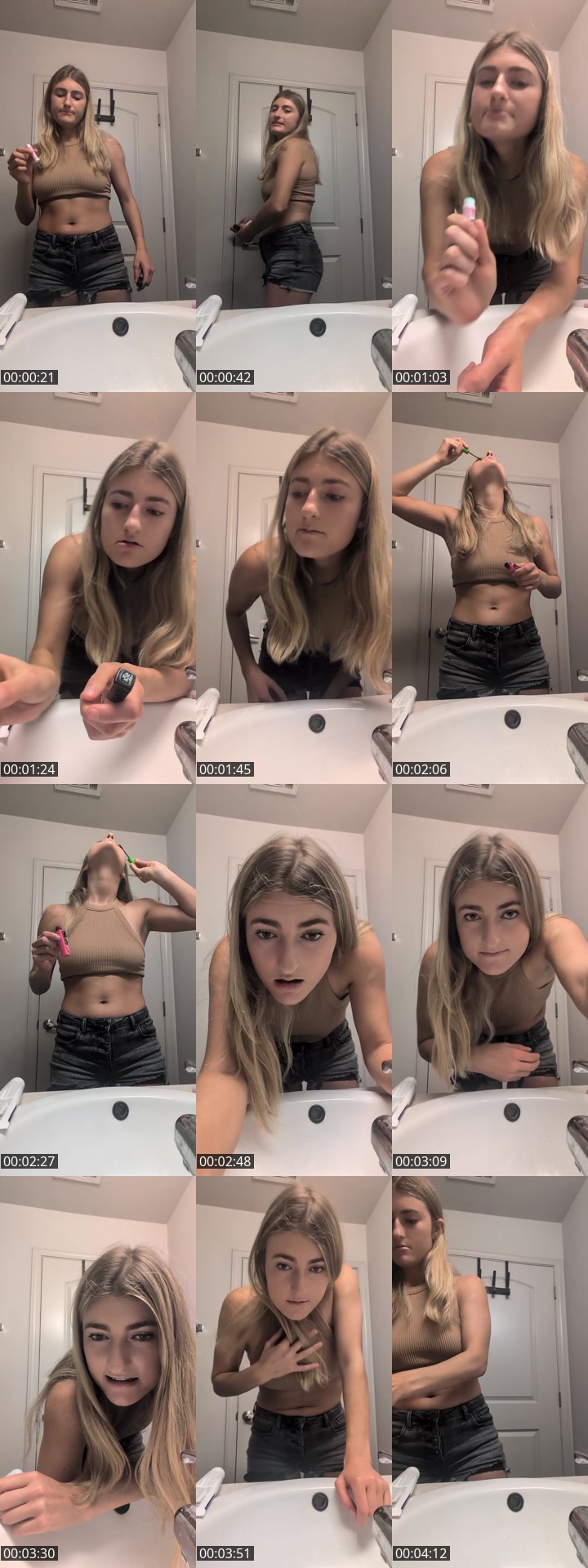 TikTok live: hii by @meganejohnsonmeg