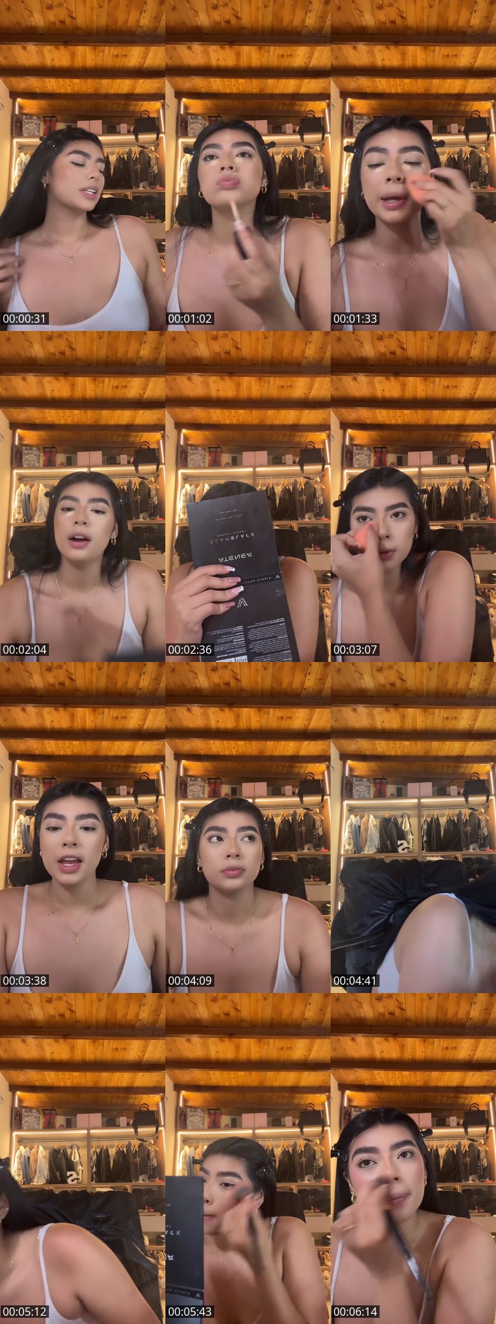 TikTok live: Arreglándome para mi pumpe✨ by @sofiaushcaa__