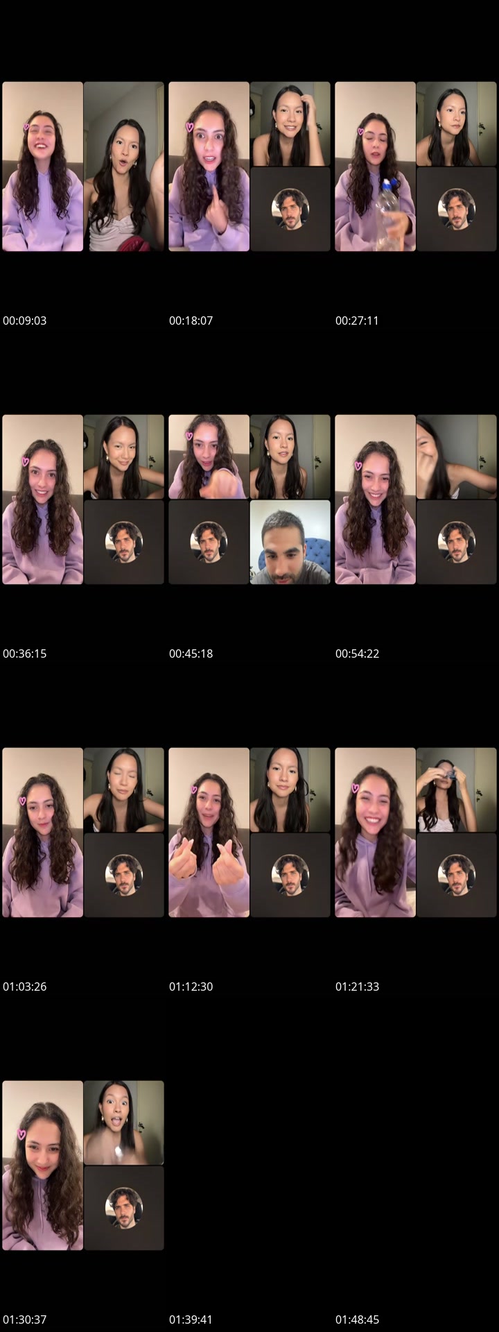 TikTok live: Live nocturno💗 by @danielaolayav