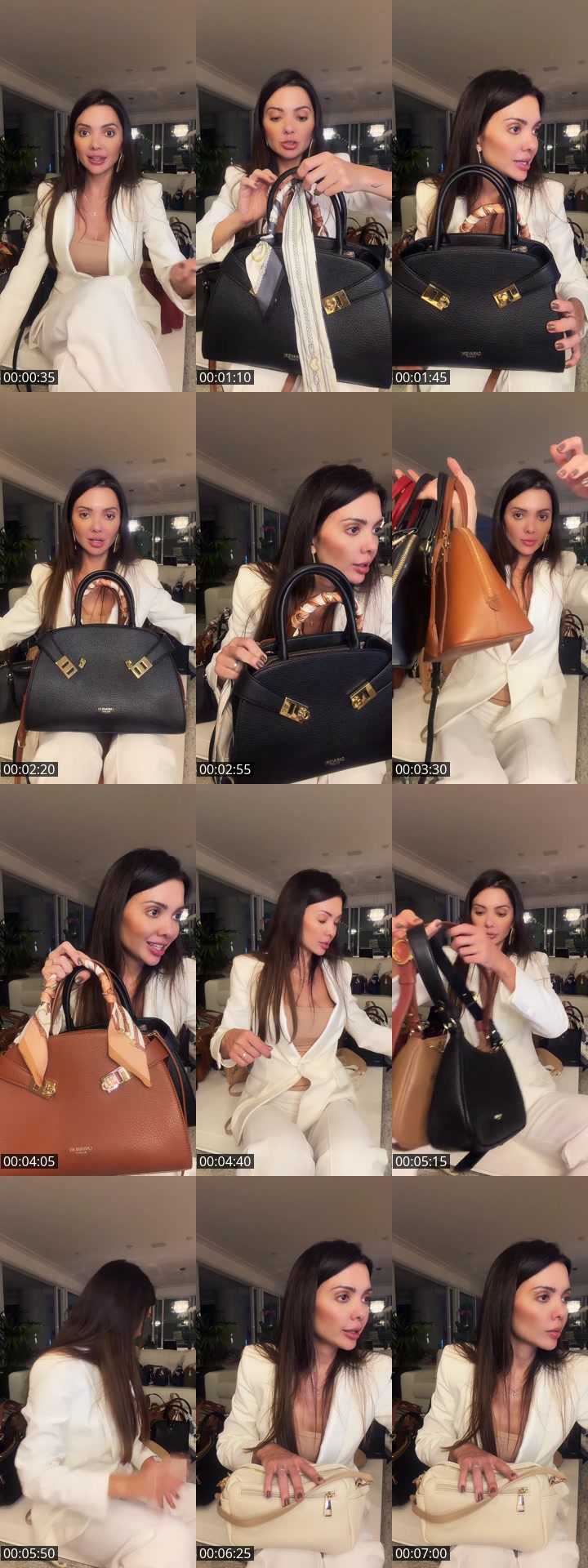 TikTok live: Mega promoção de bolsa e cinto by @caravierimilano