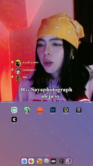 TikTok live: un ratico by @heeysaya