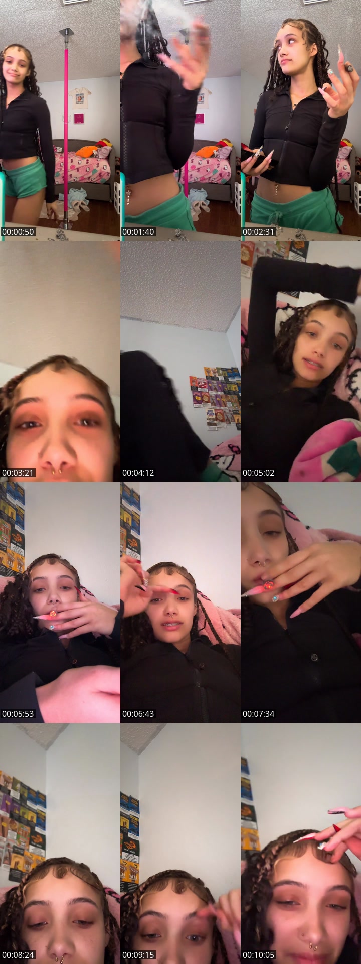 TikTok live: 18+ smke n talk by @yoauntylookuglyinthemhig