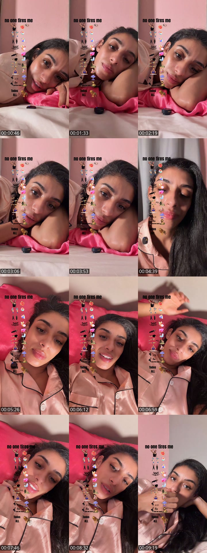 TikTok live: no one tires me by @moana_santos00