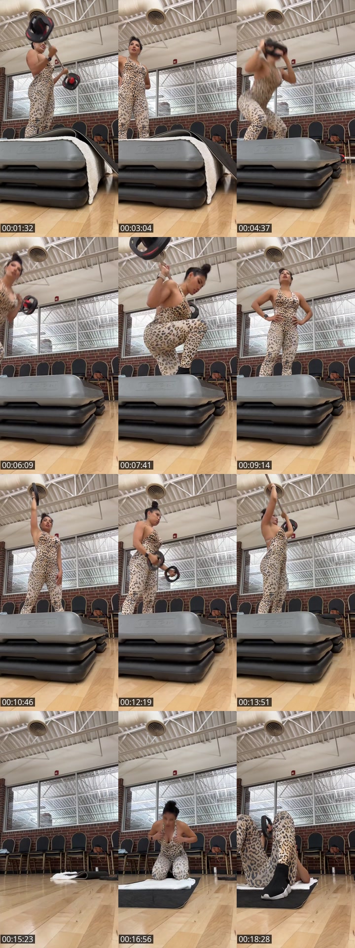 TikTok live: Postpartum body bounce back by @thebodybynixx