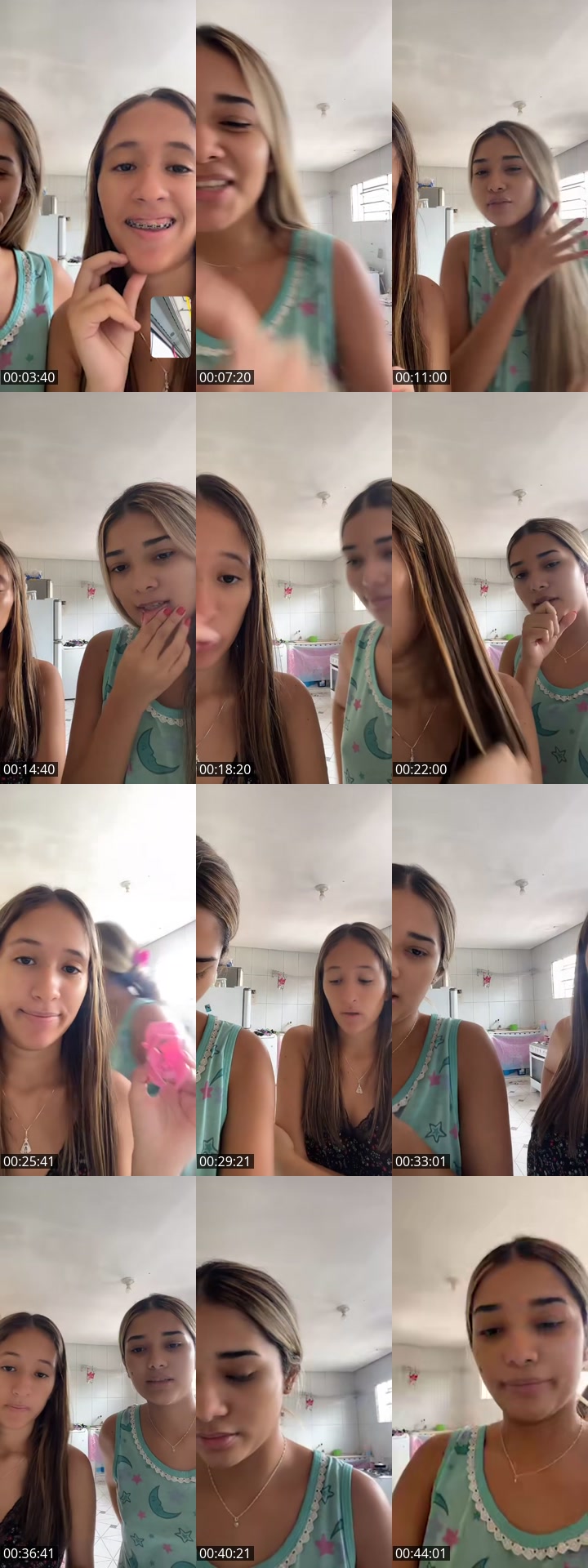 TikTok live: descolorindo pelinhos by @llauramria