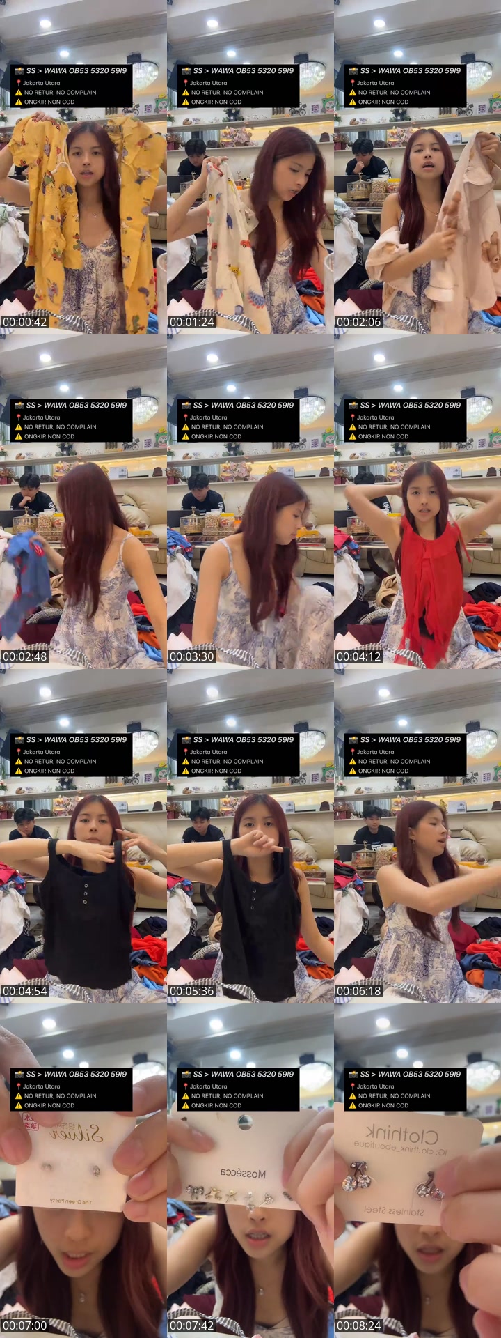 TikTok live: PRELOVEDD MURAHHH  LUCUU‼️‼️‼️ by @miigorenggg._