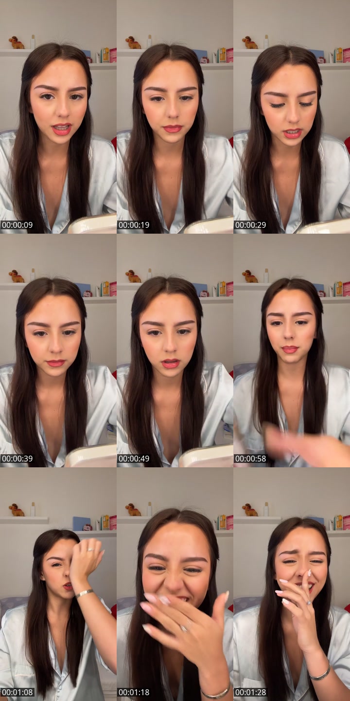 TikTok live: Grwm by @isabellaaa0902