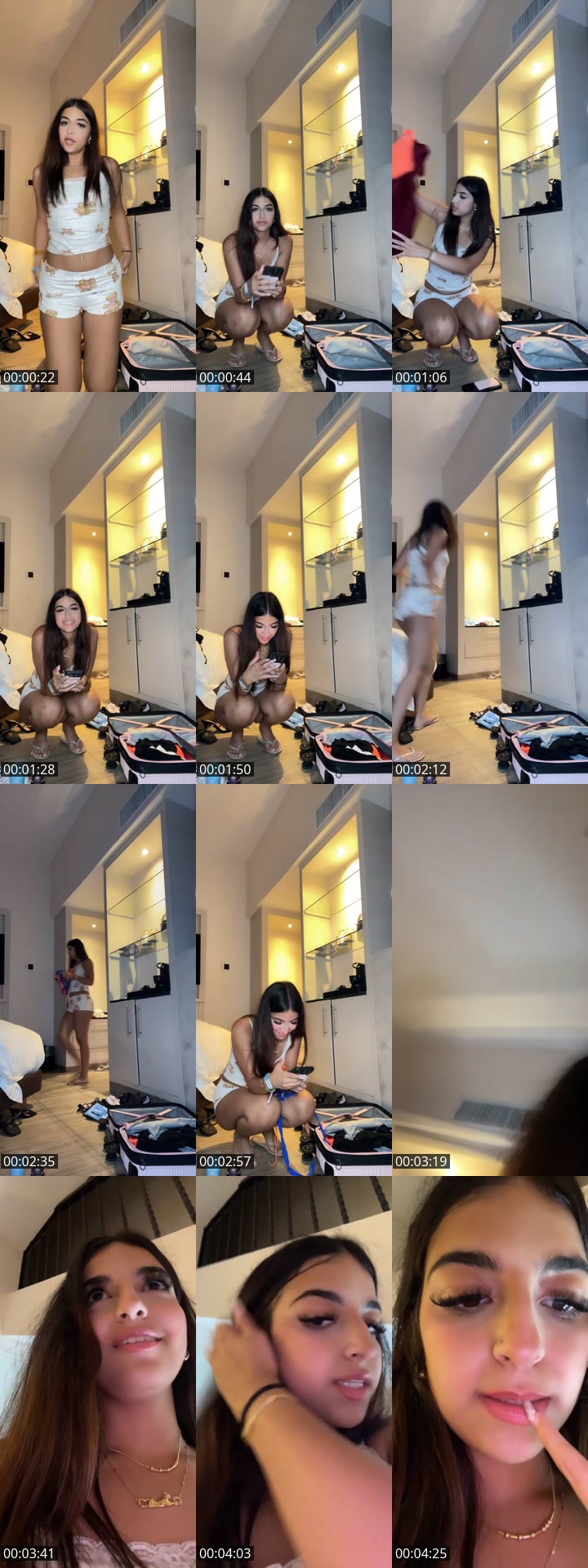 TikTok live: come say hi 🤍 by @bby.ahla.backup