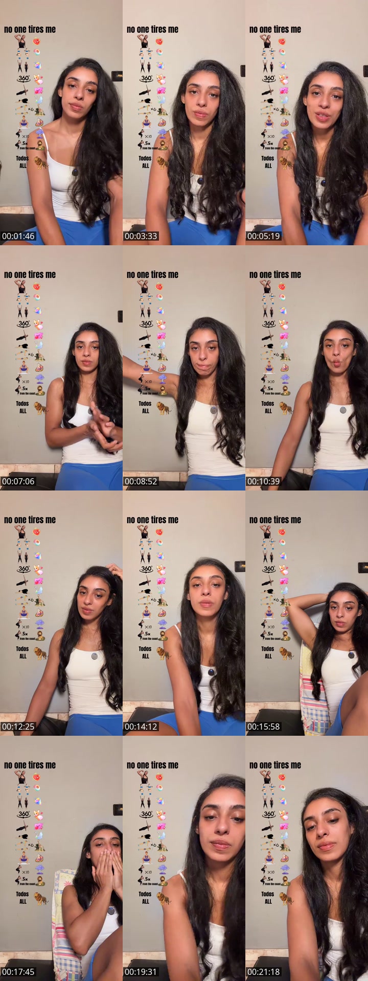 TikTok live: no one tires me by @moana_santos00