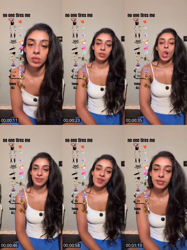 TikTok live: no one tires me by @moana_santos00
