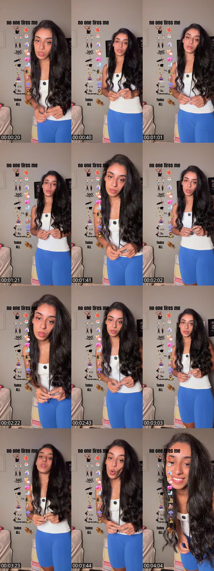 TikTok live: no one tires me by @moana_santos00