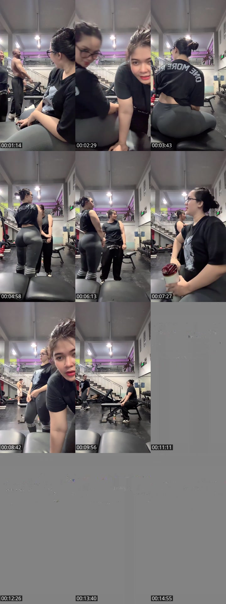 TikTok live: Gym by @diamondcrystalllll