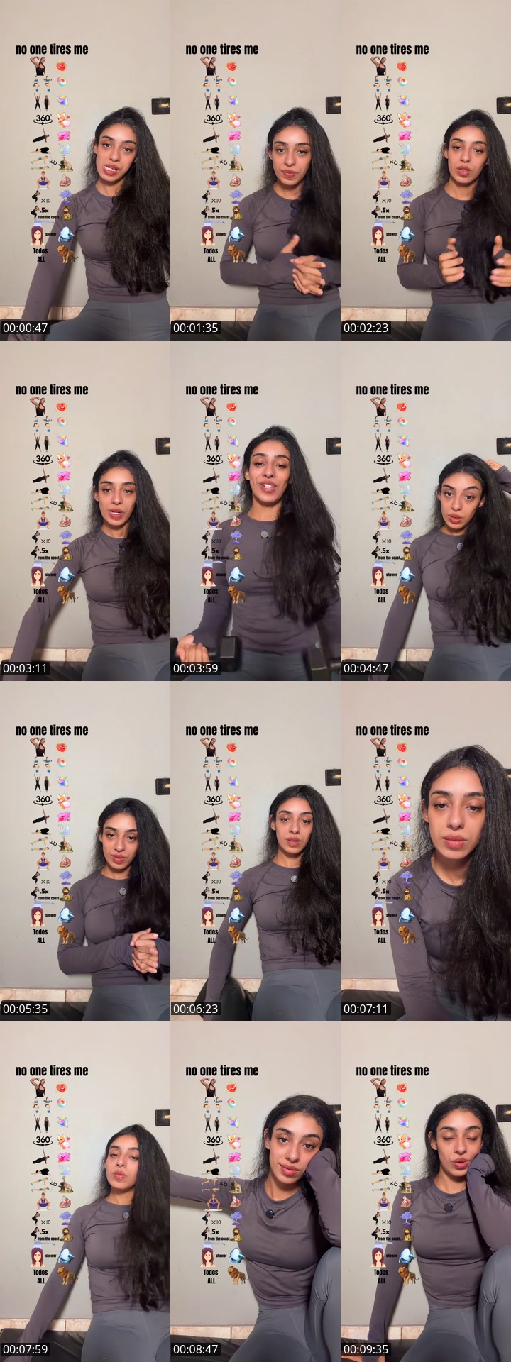 TikTok live: no one tires me by @moana_santos00