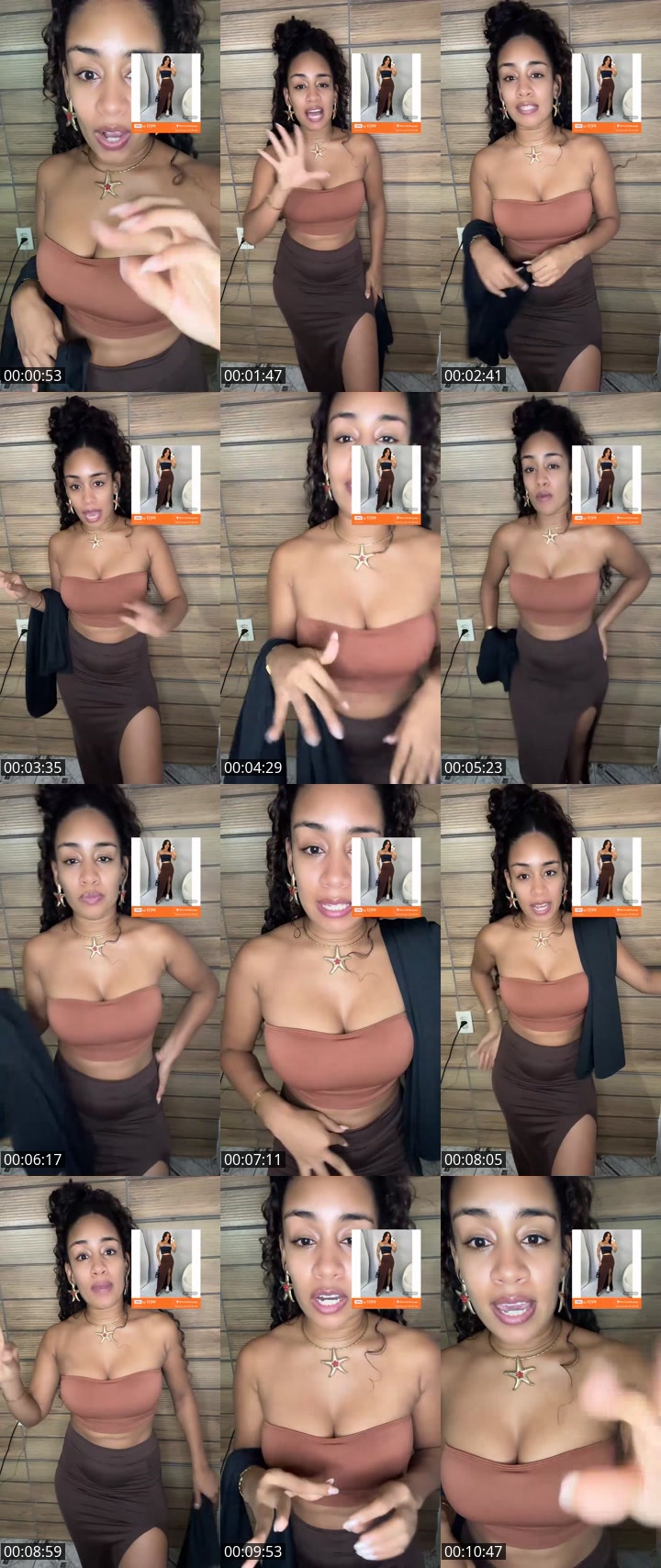 TikTok live: Saia longa by @tatiane__santos4